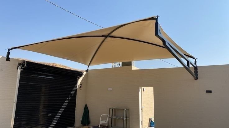مظلات قماش PVC بجودة ممتازة في الرياض