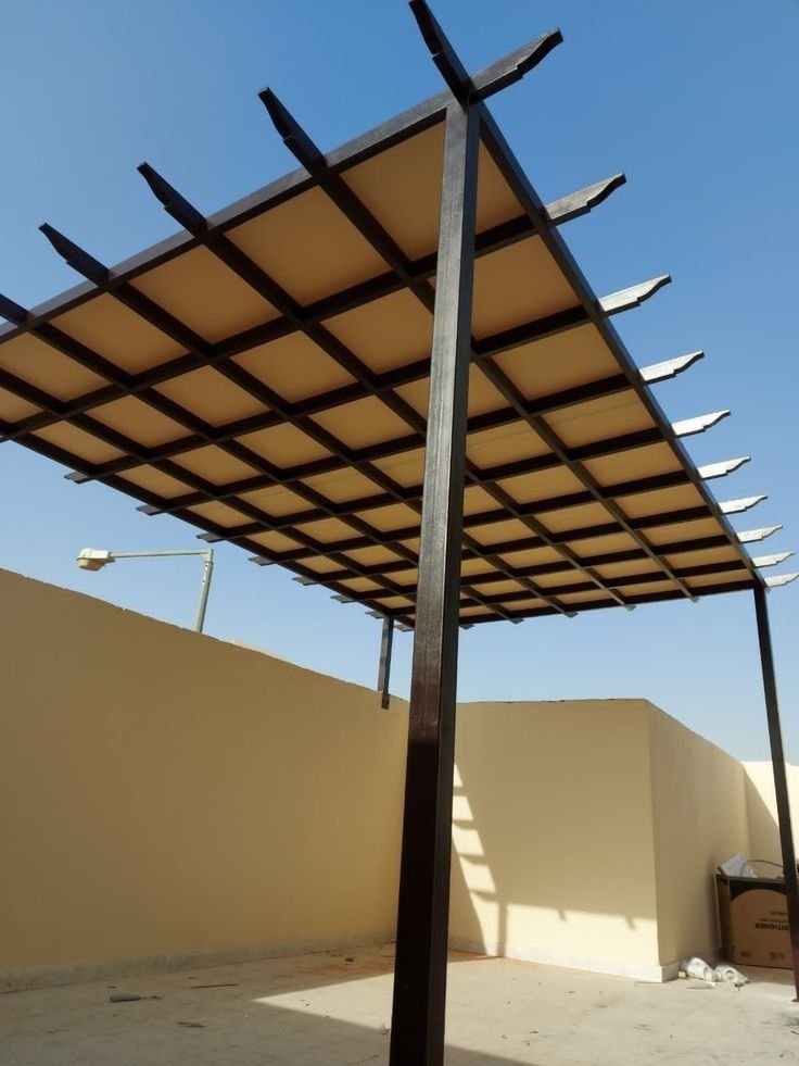 تركيب برجولات للفلل والاستراحات بتصاميم مميزة.