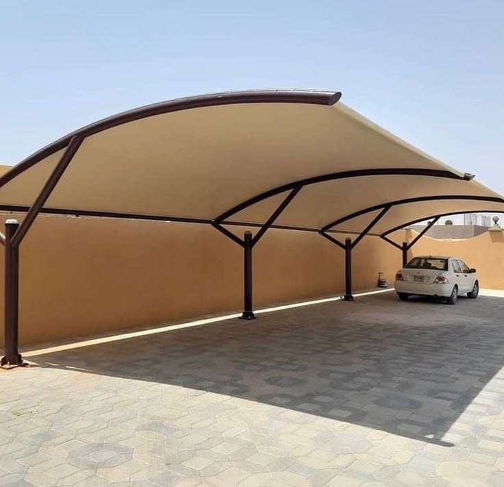 مظلات سيارات قماش الرياض