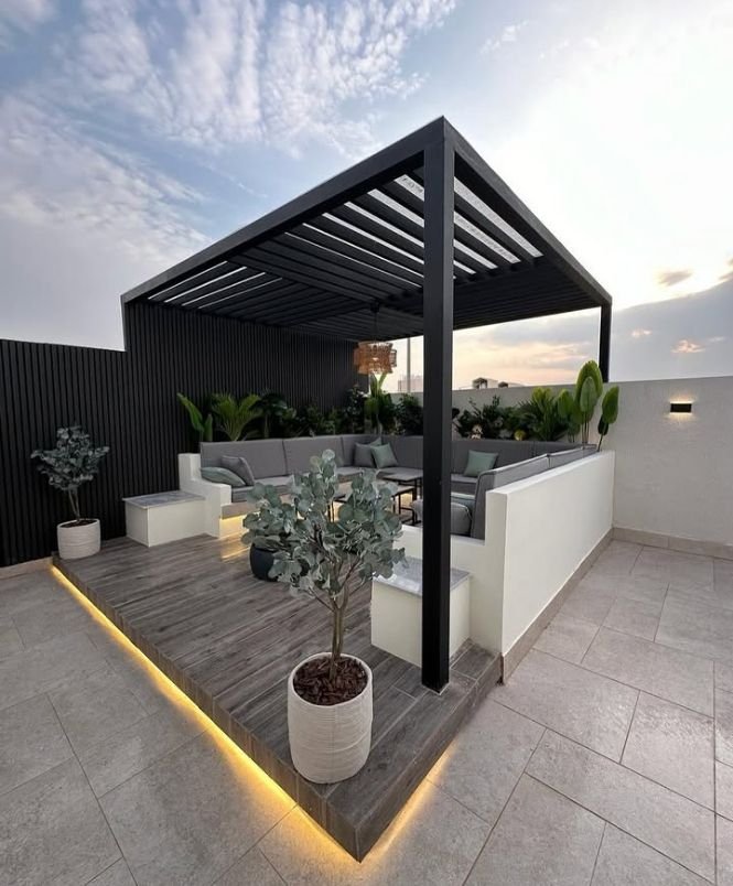 برجولات تجمع بين المتانة والأناقة في التصميم.