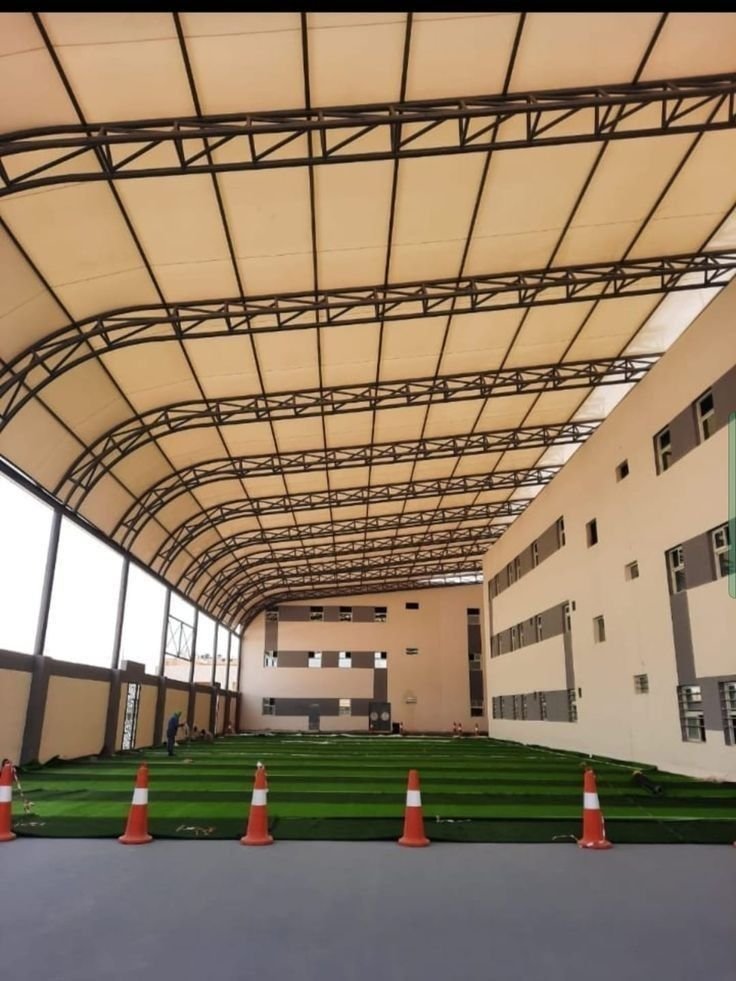 تركيب مظلات مدارس حي الرمال الرياض